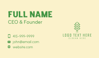 Green Tower Shop Business Card