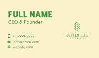 Green Tower Shop Business Card