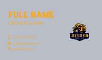 Transport Dump Truck Vehicle Business Card