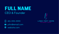 Broadcast Business Card example 4