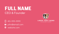 Veterinary Cat Dog Business Card