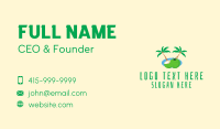 Coconut Business Card example 1