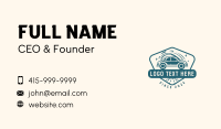 Car Wash Detailing Business Card