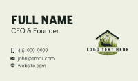 Yard Business Card example 3