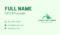 House Roof Hill Business Card