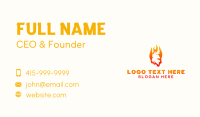 Flame Chicken Grill Business Card Design