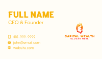 Flame Chicken Grill Business Card