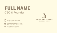 Corporate Real Estate Building Business Card