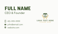 Academy Learning School Business Card Design