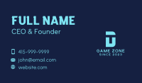 Gaming D & T Business Card Image Preview