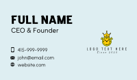 Royal Crown Clock  Business Card