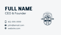 Woodcutter Mountain Axe  Business Card