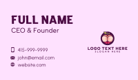 Undergarment Business Card example 2