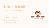 Philanthropy Business Card example 3