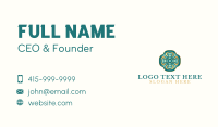 Generic Clover Ornament Business Card