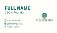 Generic Clover Ornament Business Card Design