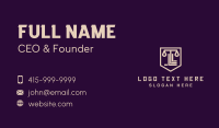 Jurist Business Card example 2