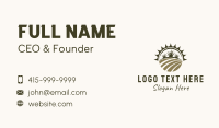 Farm Field Gardening  Business Card