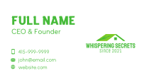 Eco Friendly House  Business Card Image Preview