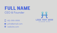 Game Design Circuit Letter H Business Card
