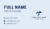 Corporate Tech Letter T Business Card