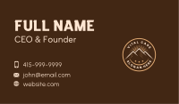 Summit Mountain Exploration Business Card