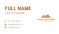 House Roof Realty Business Card Design