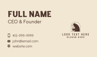 Boba Grizzly Bear Business Card Design