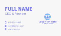 Modern Water Droplet Business Card
