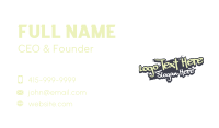 Grafitti Business Card example 4