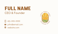 Farming Field Land Business Card