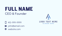 Blue Pendulum A Business Card