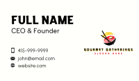 Ramen Noodle Restaurant Business Card Image Preview