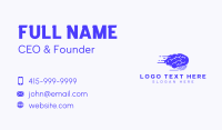 Fast Learning Brain Business Card Design