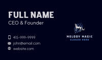 Howling Wolf Animal Business Card