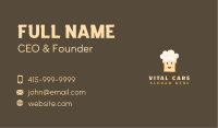 Bread Chef Hat Business Card