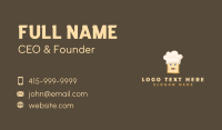 Bread Chef Hat Business Card