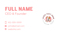 Dog Bone Treat Business Card