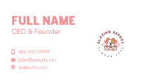 Dog Bone Treat Business Card Image Preview