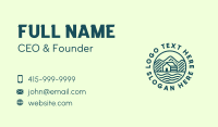 Mountain Lake House Business Card