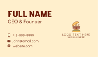 Fast Food Business Card example 2