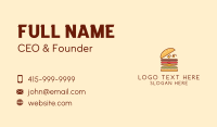 Cheeseburger Business Card example 1