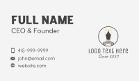 Writting Business Card example 1
