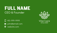 Symmetrical Business Card example 2