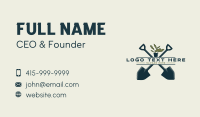 Shovel Plant Agriculture Business Card