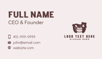 Wild Bear Barrel Business Card