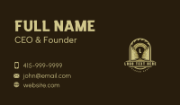 Pine Tree Carpentry Woodworking Business Card