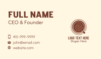 Roasted Coffee Bean Drink Business Card