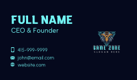 Eagle Gaming Streamer Business Card Image Preview