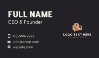 Armchair Furniture Business Card Design